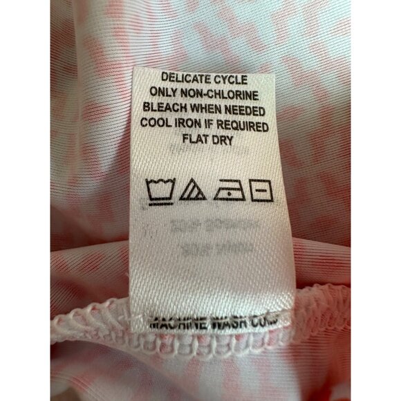 Cabana Life Tunic Dress Womens Size Large New PInk Nylon Blend w/ Tassels New - Picture 12 of 14